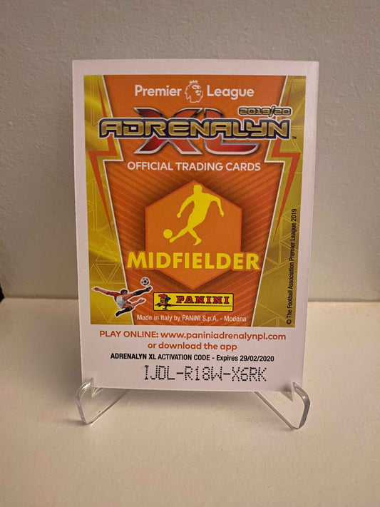 Fodbold kort Panini Adrenalyn XL Premier League 2019/2020 - Manchester City Kevin De Bruyne - Pokedexet