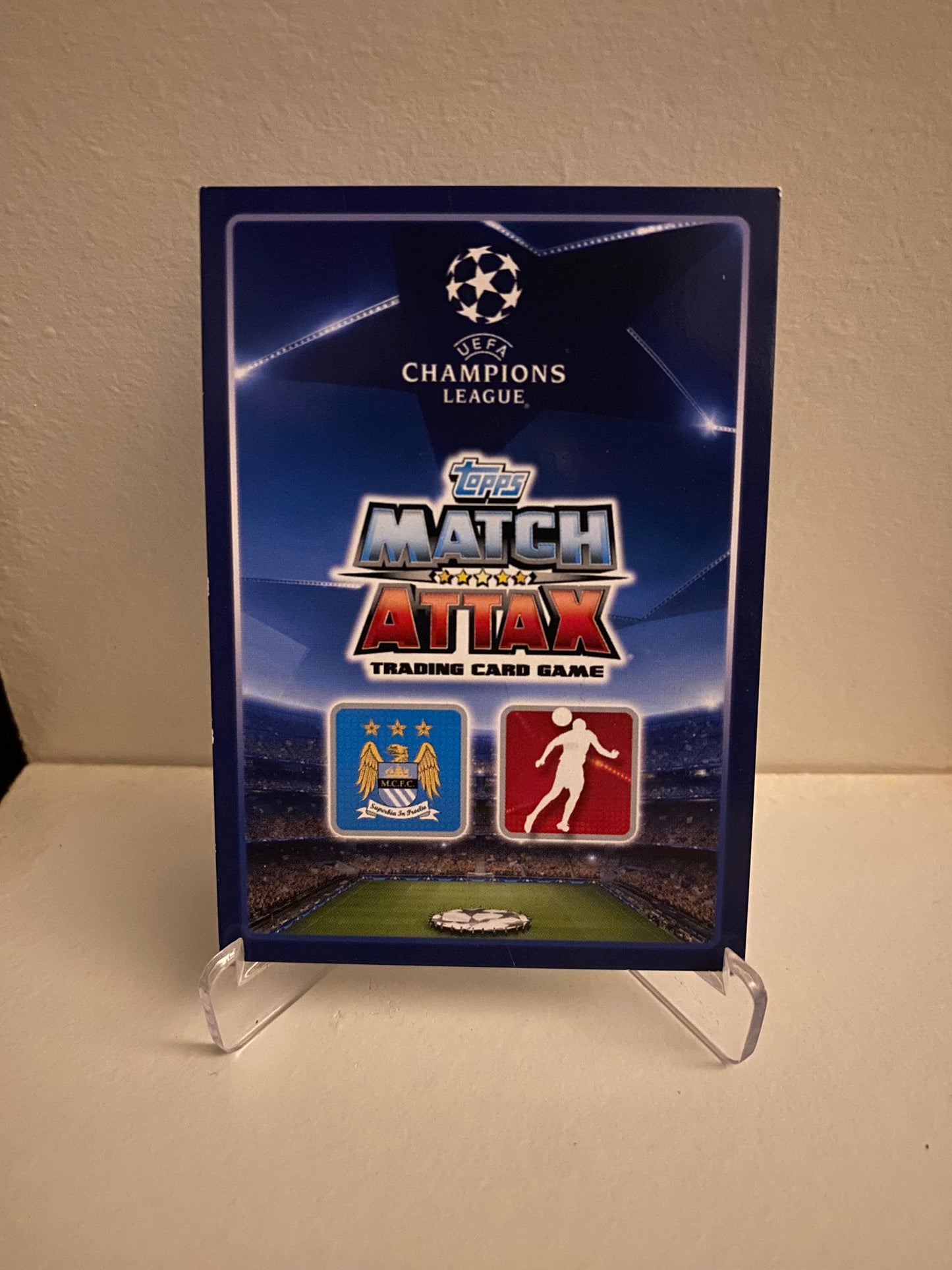 Fodbold kort Topps Match Attax UEFA Champions League 2015/2016 - Manchester City Aleksandar Kolarov - Pokedexet
