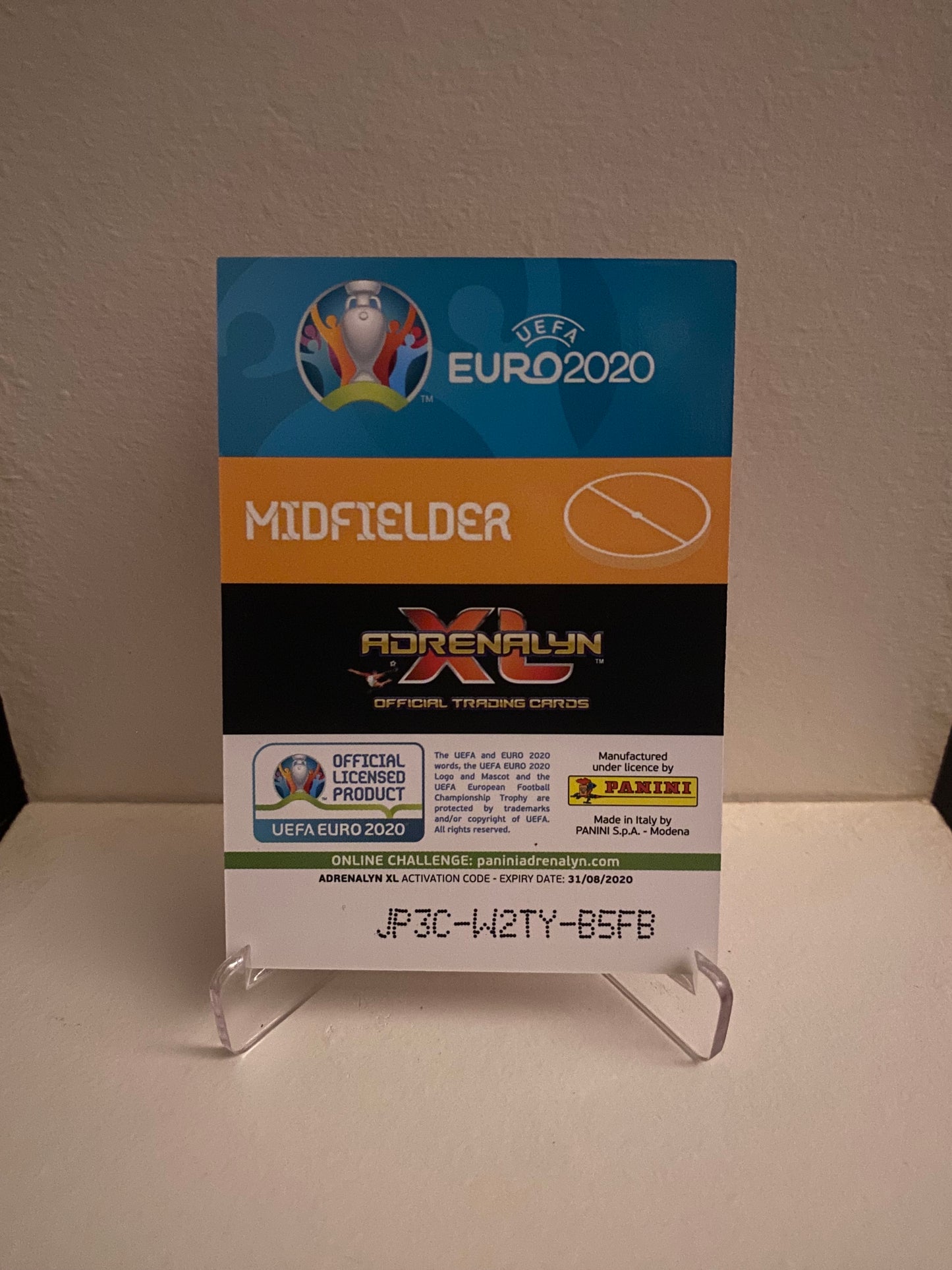 Fodbold kort Panini Adrenalyn XL UEFA EURO 2020 - Tyrkiet Yusuf Yazici - Pokedexet