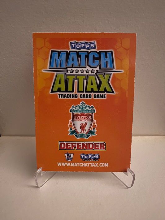 Topps Match Attax Premier League 2009/2010 - Liverpool Fabio Aurelio