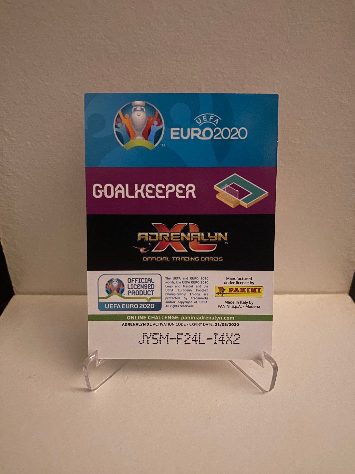 Fodbold kort Panini Adrenalyn XL UEFA EURO 2020 - Tyrkiet Mert Gunok - Pokedexet