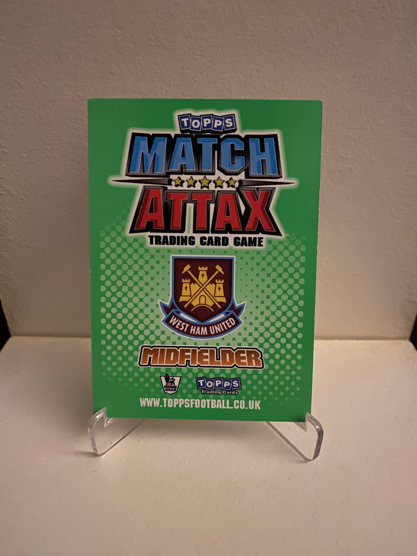 Topps Match Attax Premier League 2010/2011 - West Ham United Radoslav Kovac