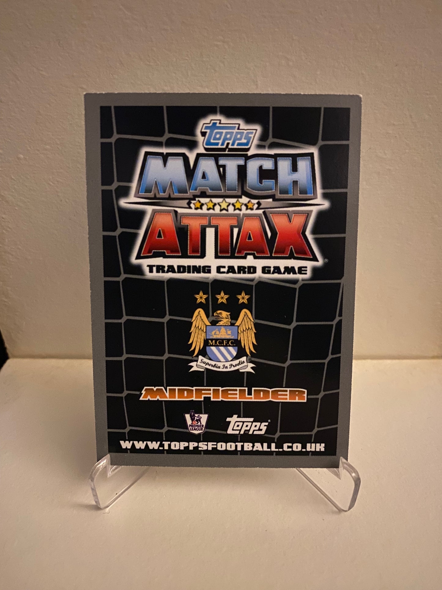 Topps Match Attax Premier League 2011/2012 - Manchester City Nigel De Jong