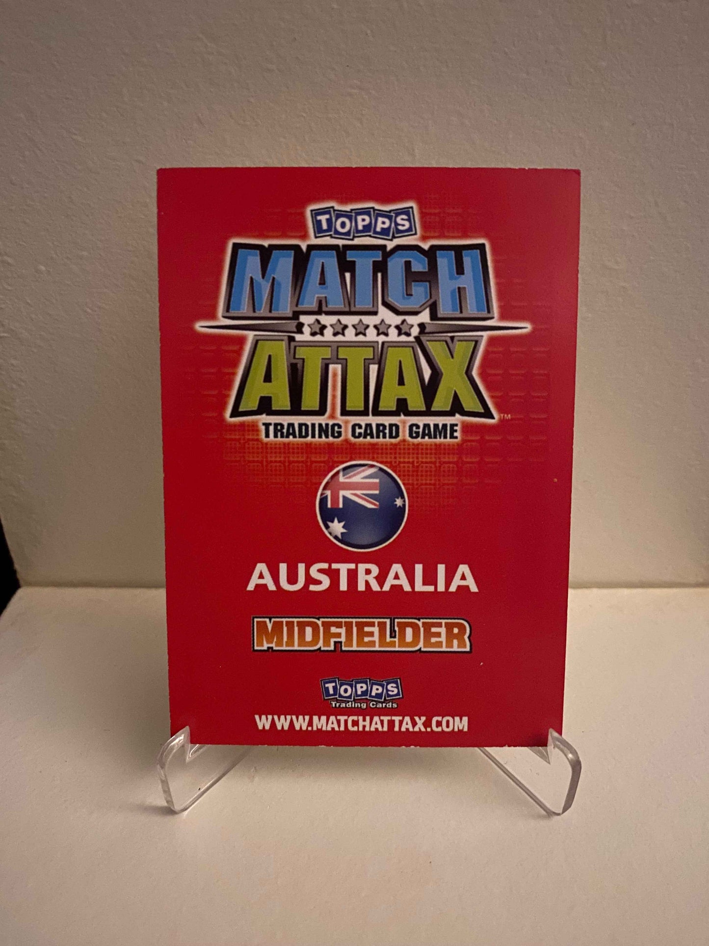 Fodbold kort Topps Match Attax World Cup 2010 - Australien Jason Culina - Pokedexet
