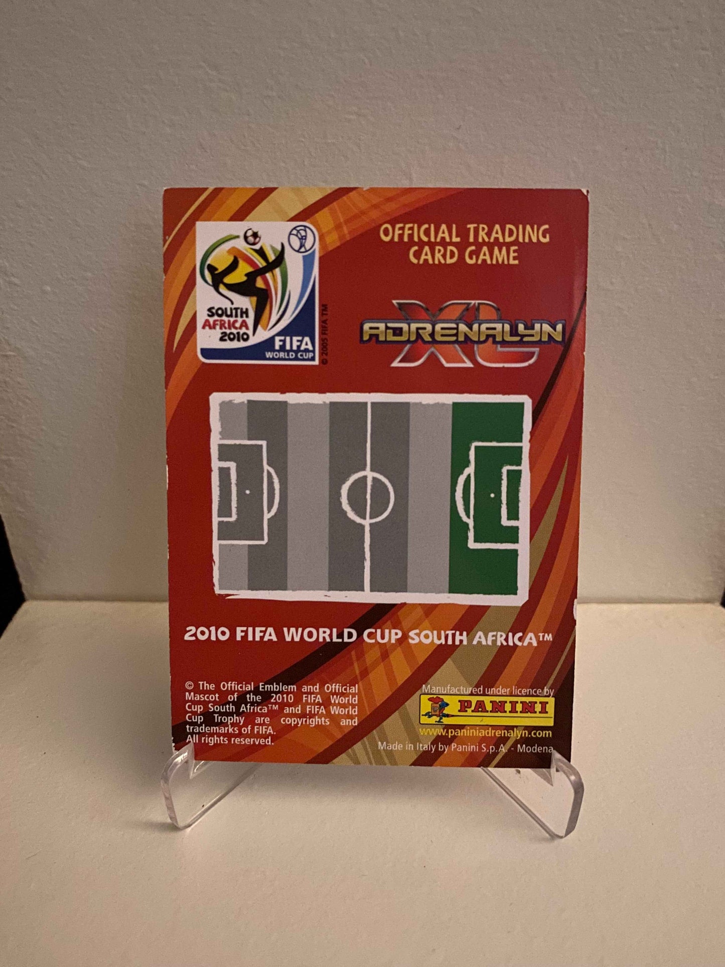 Fodbold kort Panini Adrenalyn XL FIFA World Cup 2010 - Ghana Manuel Agogo - Pokedexet