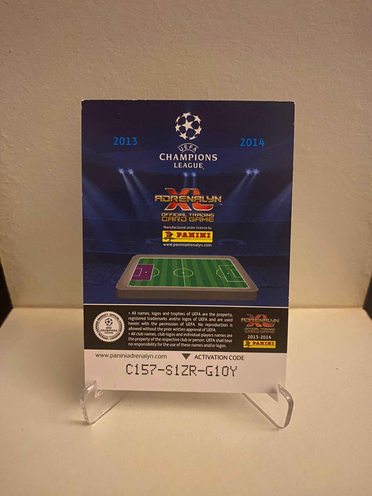Fodbold kort Panini Adrenalyn XL UEFA Champions League 2013/2014 - FC København Johan Wiland - Pokedexet