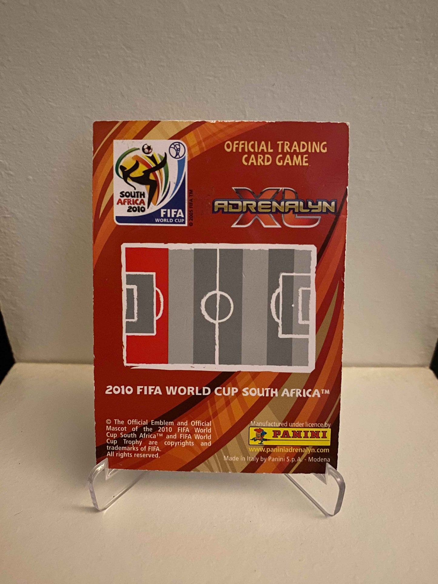 Fodbold kort Panini Adrenalyn XL FIFA World Cup 2010 - Argentina Martin Demichelis - Pokedexet