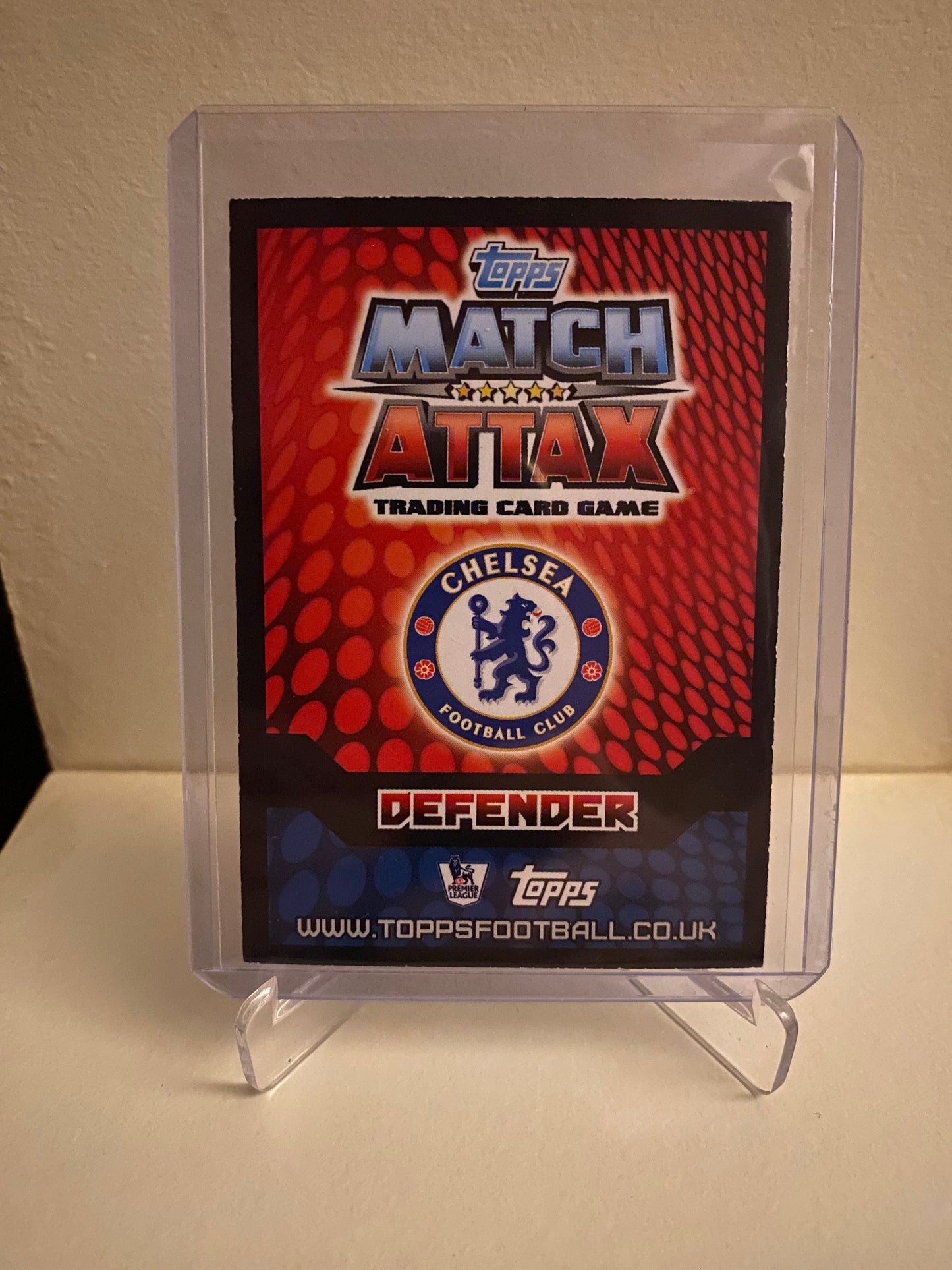 Topps Match Attax Premier League 2014/2015 - Chelsea John Terry/Gary Cahill Holofoil