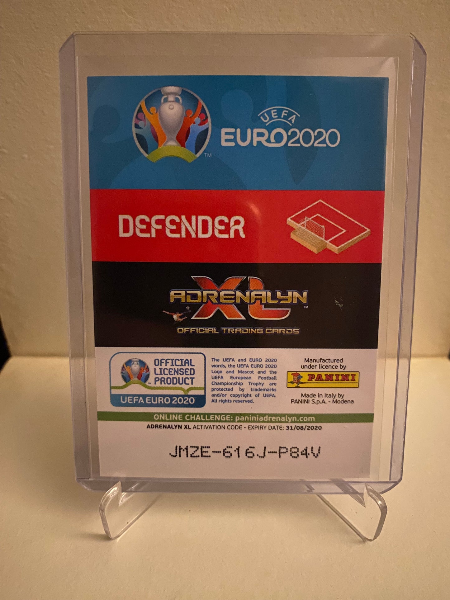 Fodbold kort Panini Adrenalyn XL UEFA EURO 2020 - Tyrkiet Merih Demiral Holofoil - Pokedexet