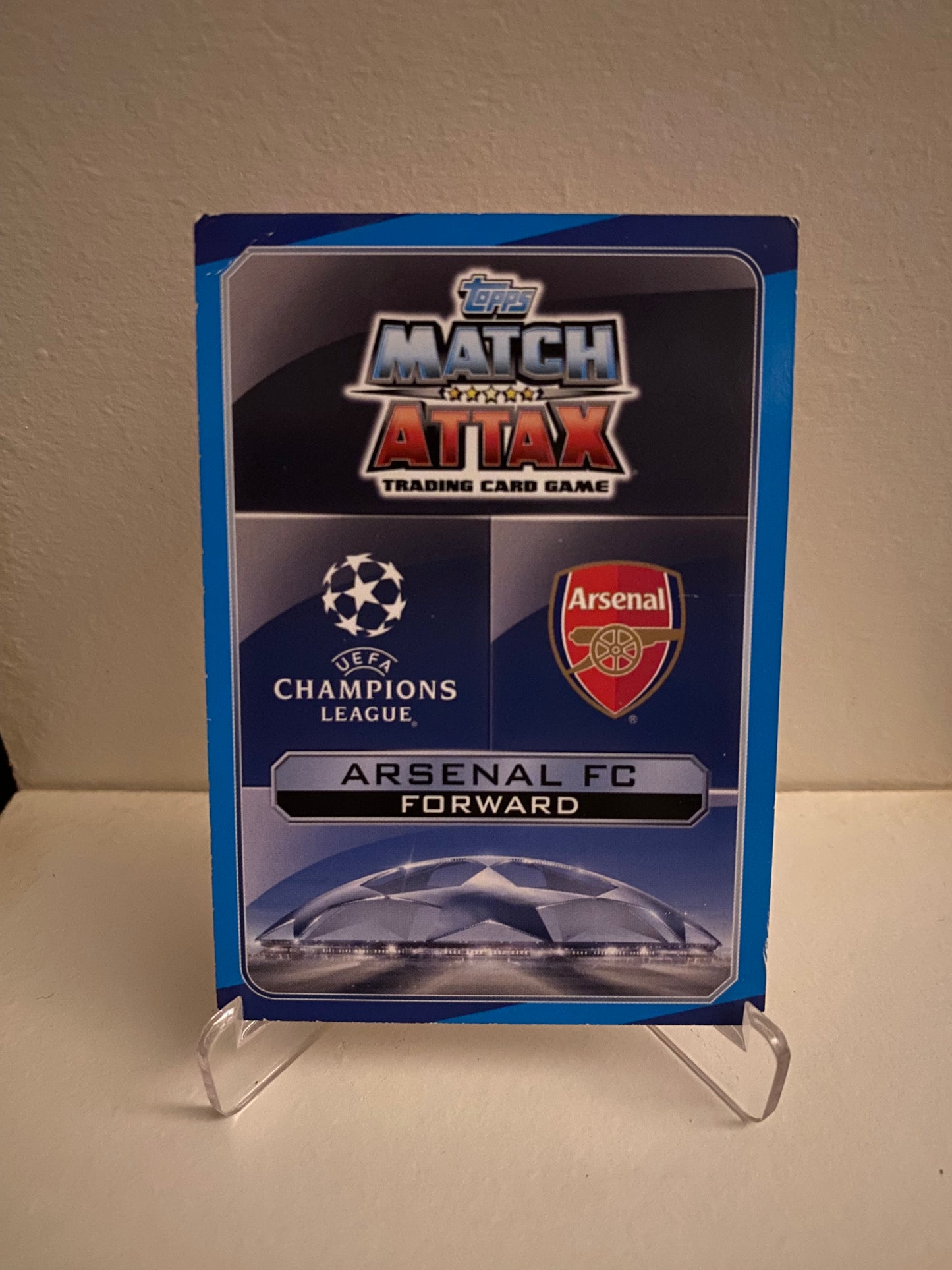 Fodbold kort Topps Match Attax UEFA Champions League 2016/2017 - Arsenal Alexis Sanchez - Pokedexet