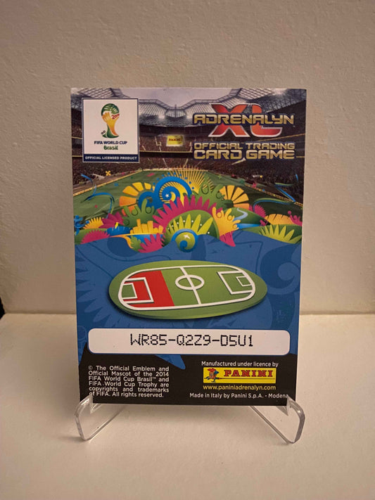 Fodbold kort Panini Adrenalyn XL World Cup 2014 - Spanien Jordi Alba - Pokedexet