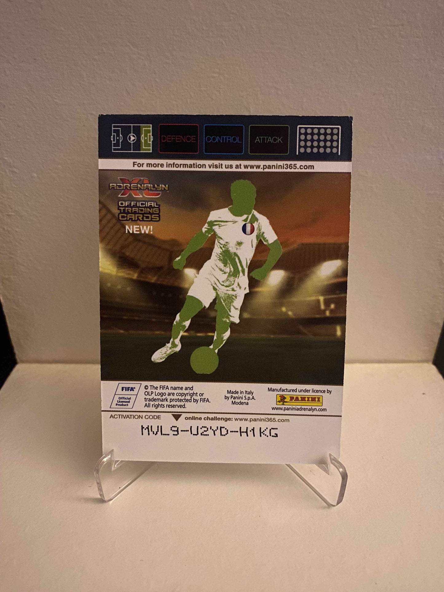 Fodbold kort Panini Adrenalyn XL FIFA 365 Nordic Edition 2015 - Real Madrid Karim Benzema - Pokedexet