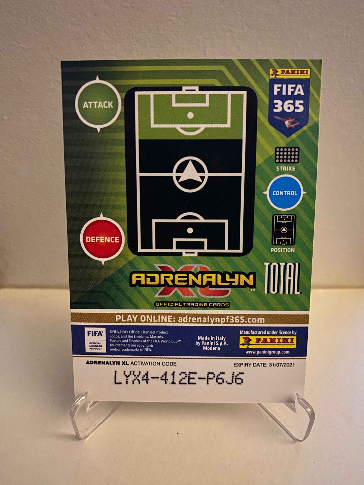 Panini Adrenalyn FIFA 365 2020/2021 - Real Madrid Eden Hazard 197