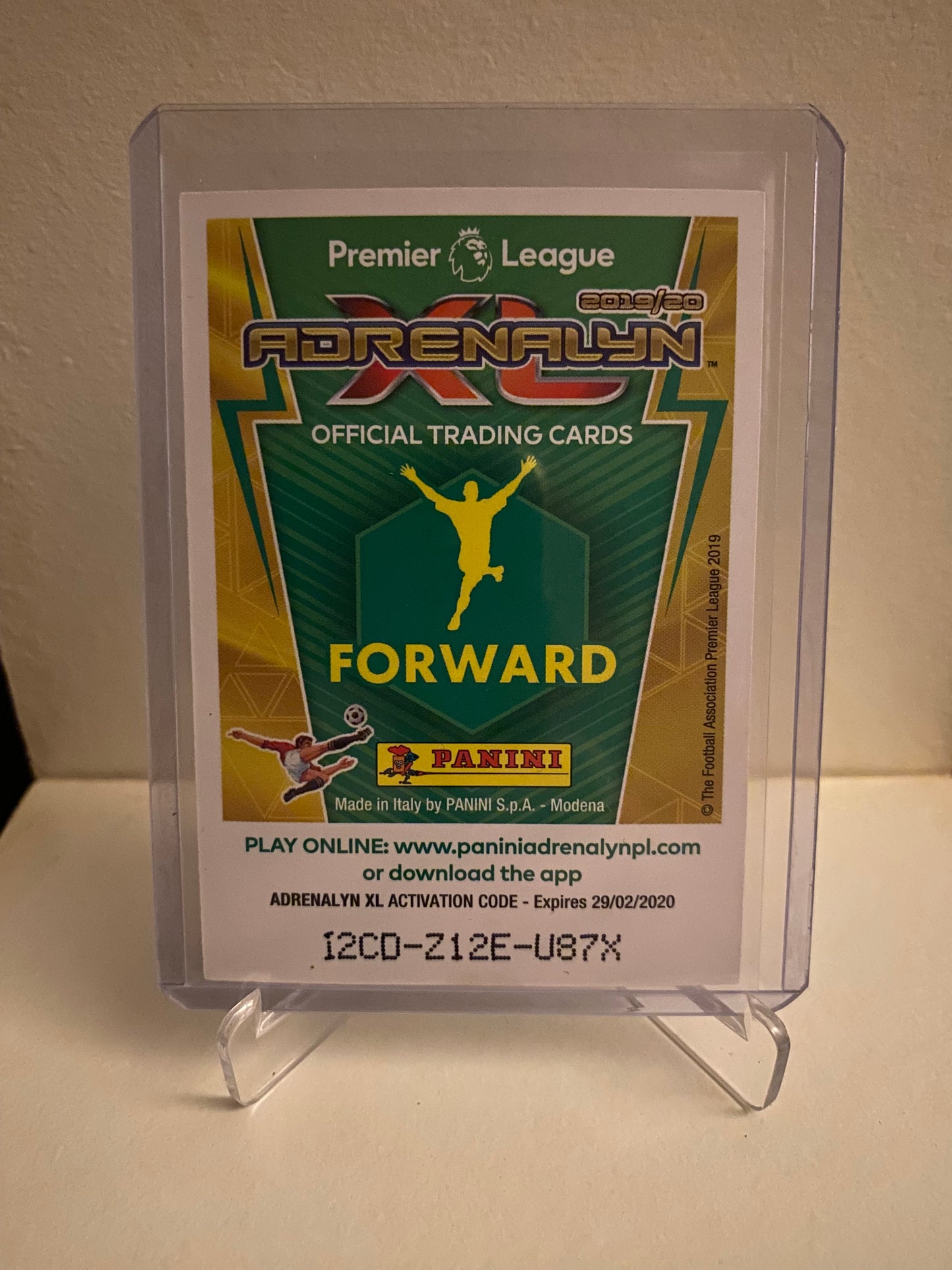 Panini Adrenalyn XL Premier League 2019/2020 - Burnley Chris Wood Holofoil - Pokedexet