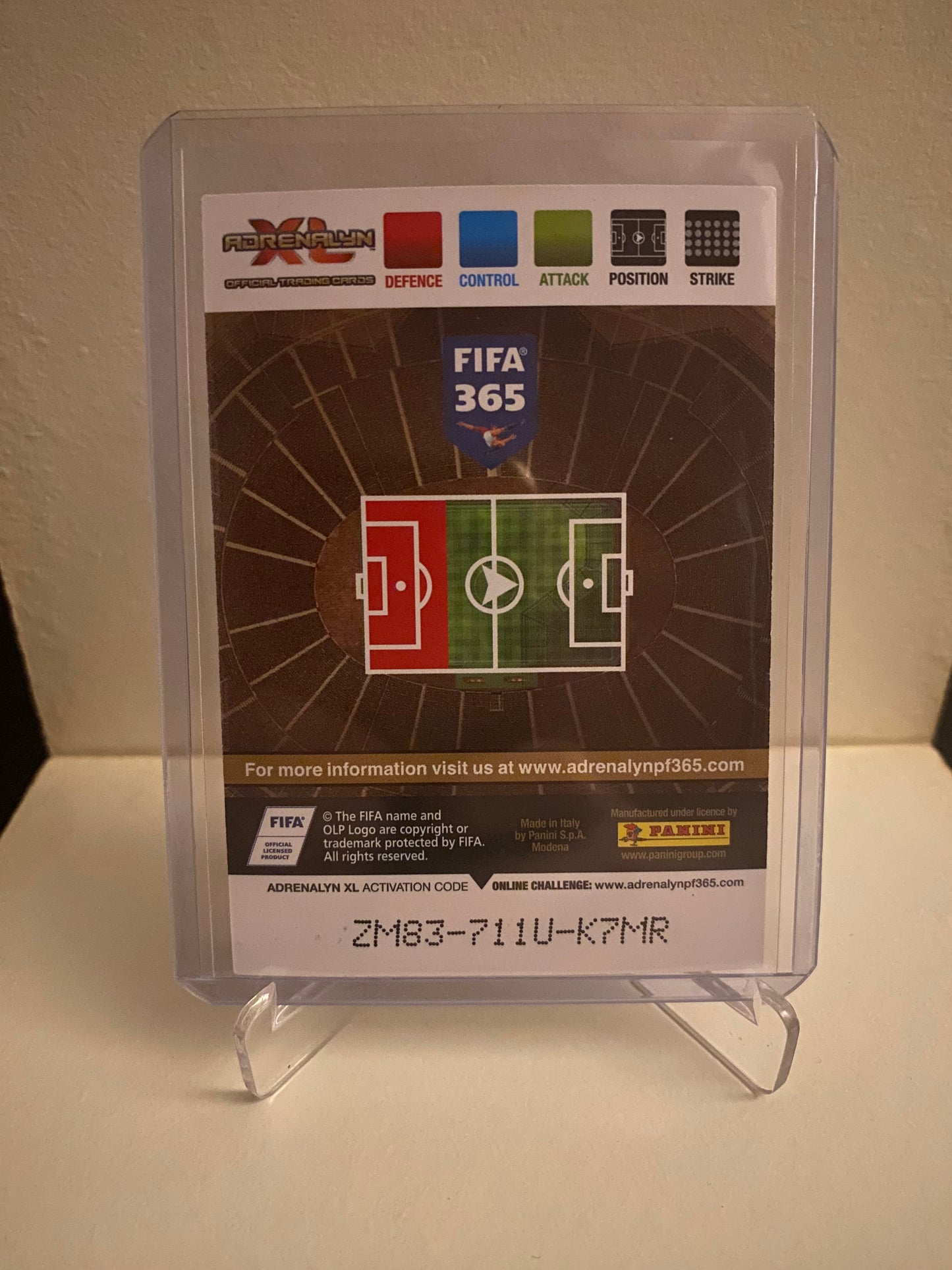 Panini Adrenalyn XL FIFA 365 - Atletico Madrid Diego Godin Holofoil - Pokedexet