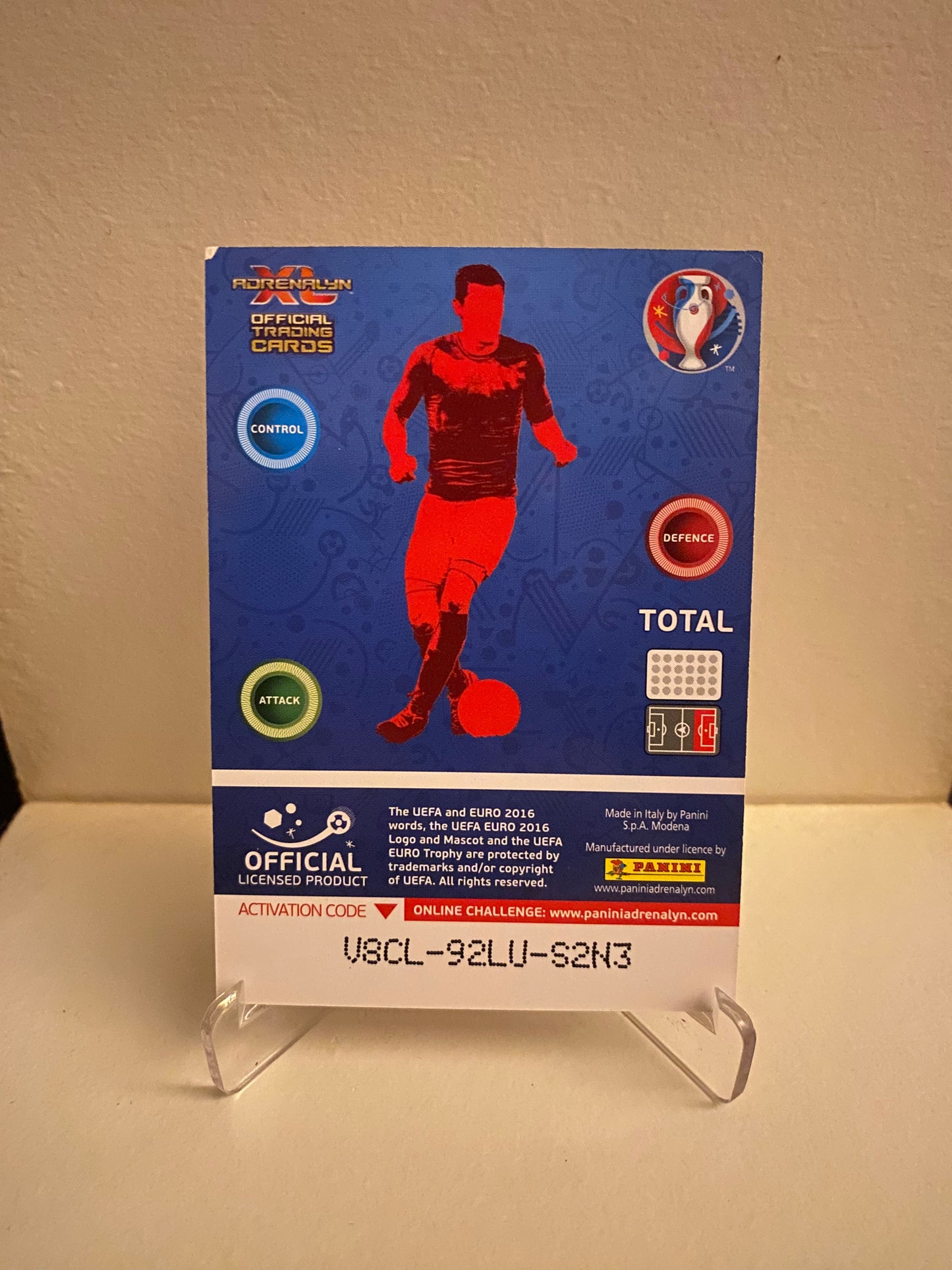 Fodbold kort Panini Adrenalyn XL UEFA EURO 2016 - Wales Ben Davies - Pokedexet