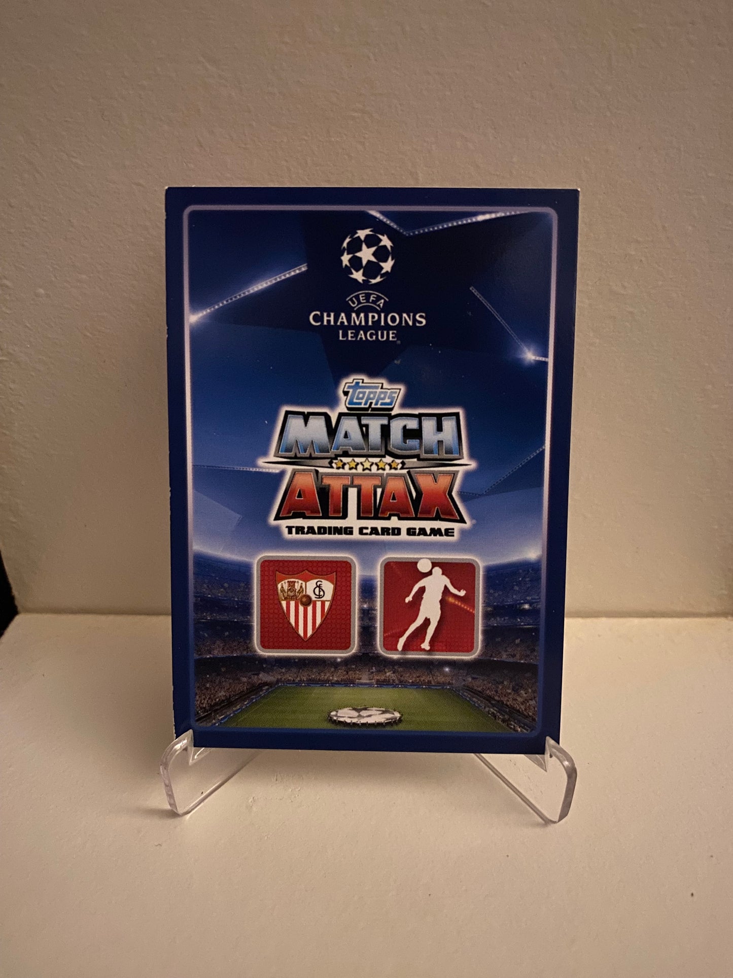 Fodbold kort Topps Match Attax UEFA Champions League 2015/2016 - Sevilla Benoit Tremoulinas - Pokedexet