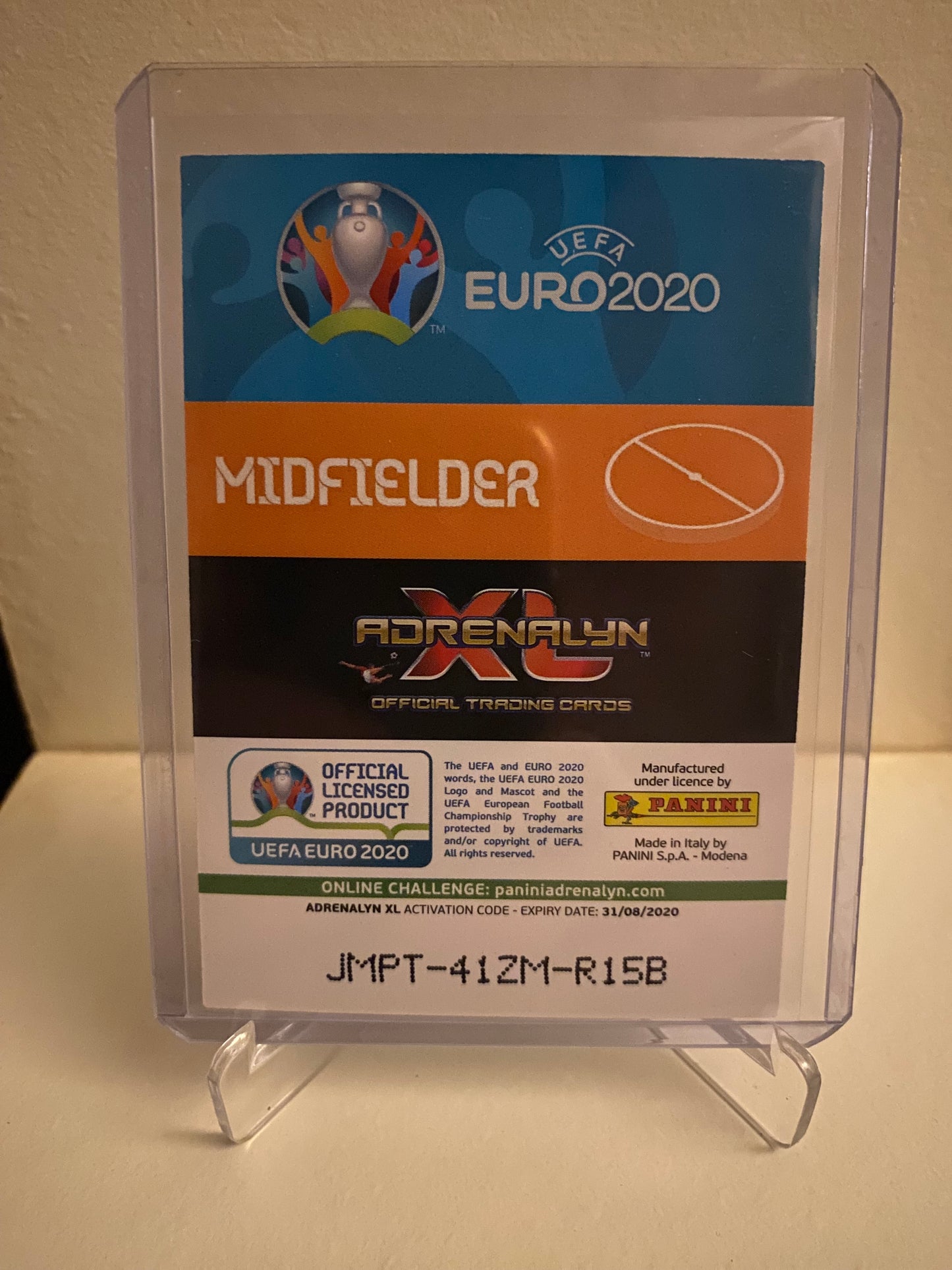 Fodbold kort Panini Adrenalyn XL UEFA EURO 2020 - Kroatien Ivan Rakitic Holofoil - Pokedexet