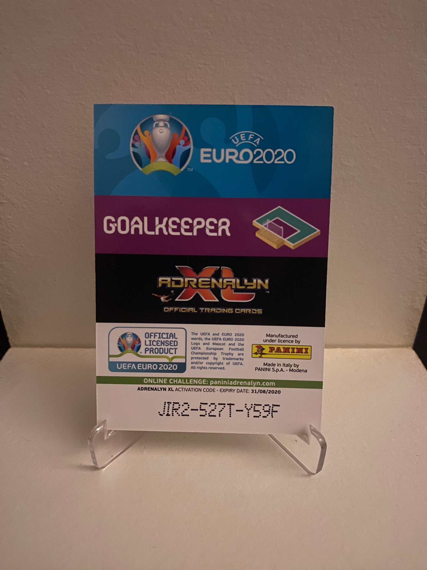 Fodbold kort Panini Adrenalyn XL UEFA EURO 2020 - Portugal Rui Patricio - Pokedexet