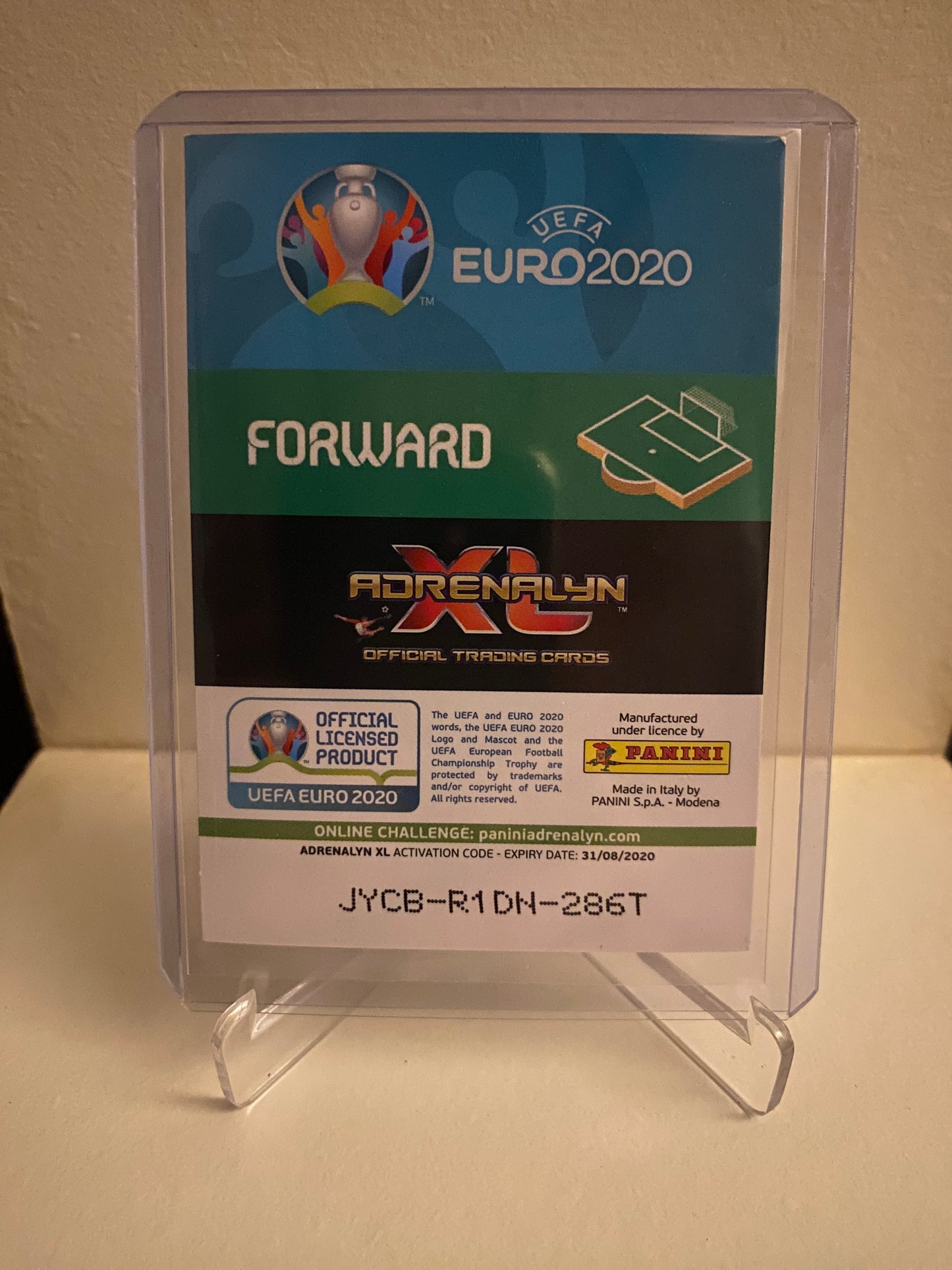 Fodbold kort Panini Adrenalyn XL UEFA EURO 2020 - Finland Teemu Pukki Holofoil - Pokedexet