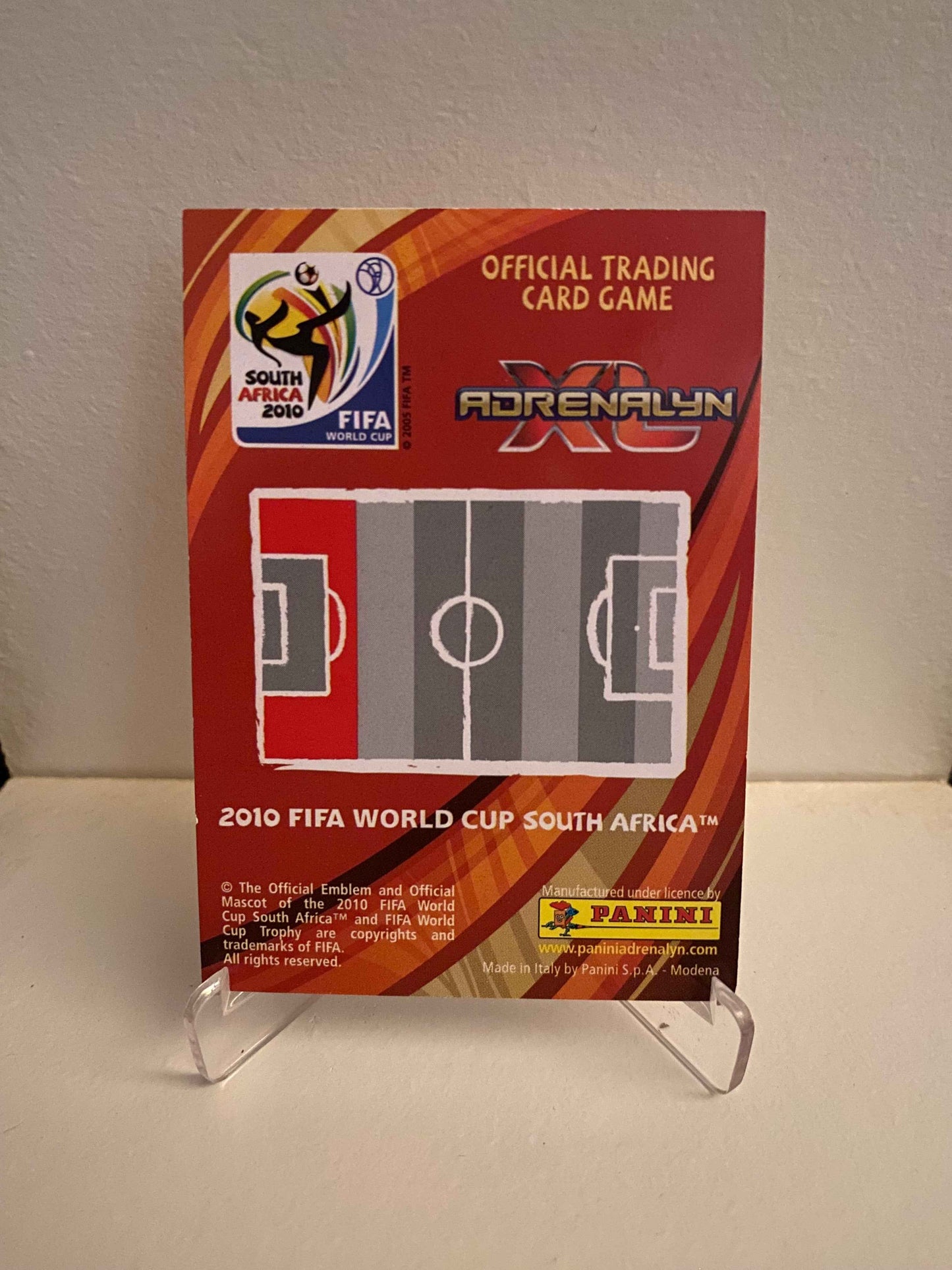 Fodbold kort Panini Adrenalyn XL FIFA World Cup 2010 - Holland Andre Ooijer - Pokedexet