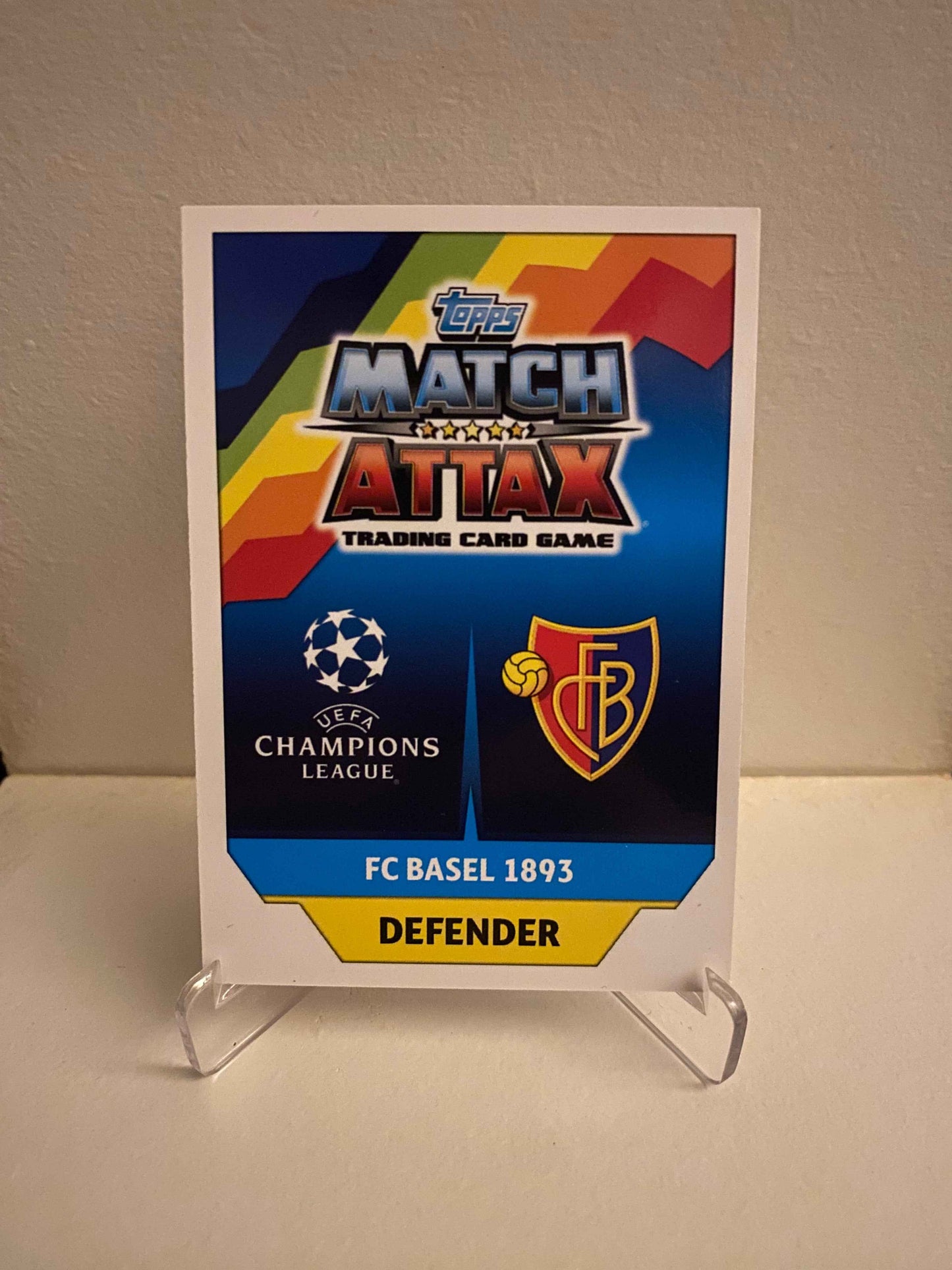 Fodbold kort Topps Match Attax Champions League 2016/2017 - Basel Omar Gaber - Pokedexet