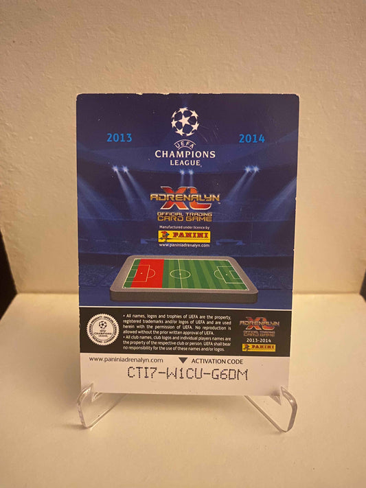 Fodbold kort Panini Adrenalyn XL UEFA Champions League 2013/2014 - Real Madrid Sergio Ramos - Pokedexet