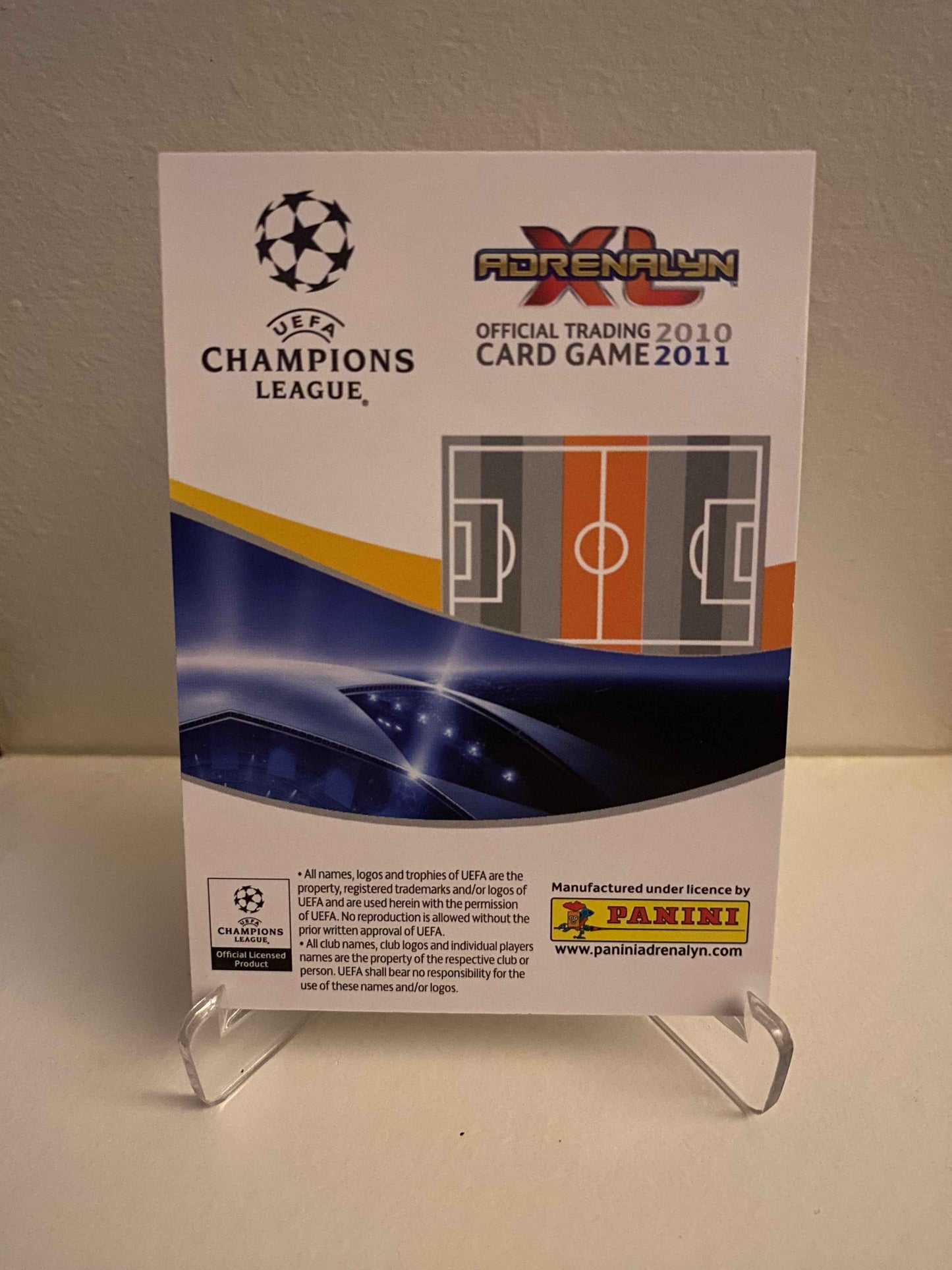 Fodbold kort Panini Adrenalyn XL UEFA Champions League 2010-2011 - Tottenham Hotspur FC Steven Pienaar - Pokedexet