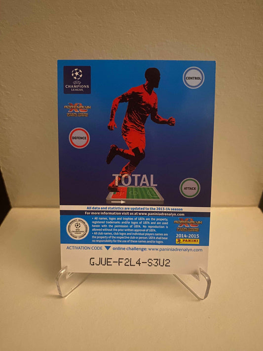 Fodbold kort Panini Adrenalyn XL UEFA Champions League 2014/2015 - Malmø Erik Johansson - Pokedexet
