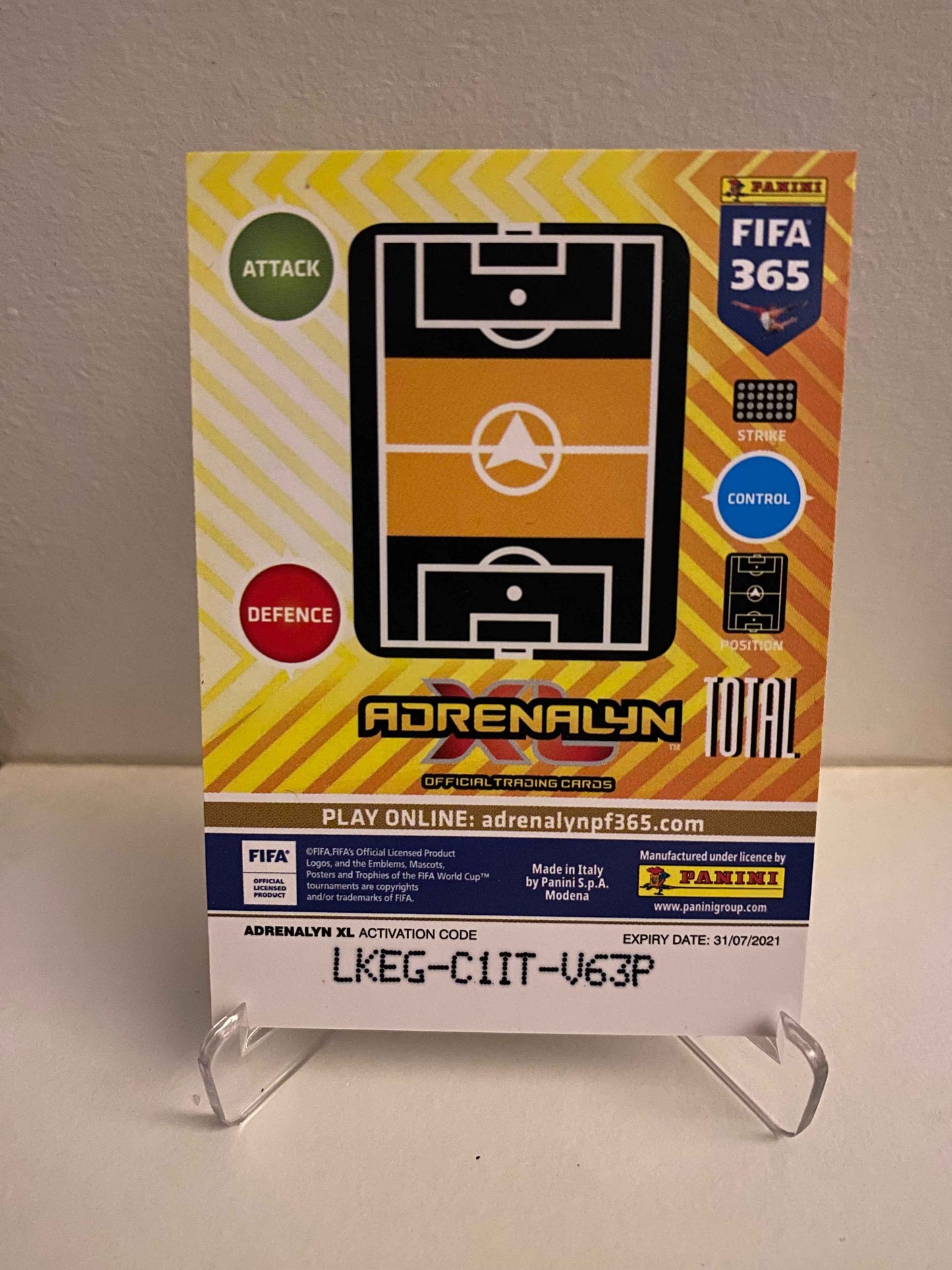 Fodbold kort Panini Adrenalyn FIFA 365 2020/2021 - Club America Sebastian Cordova 274 - Pokedexet
