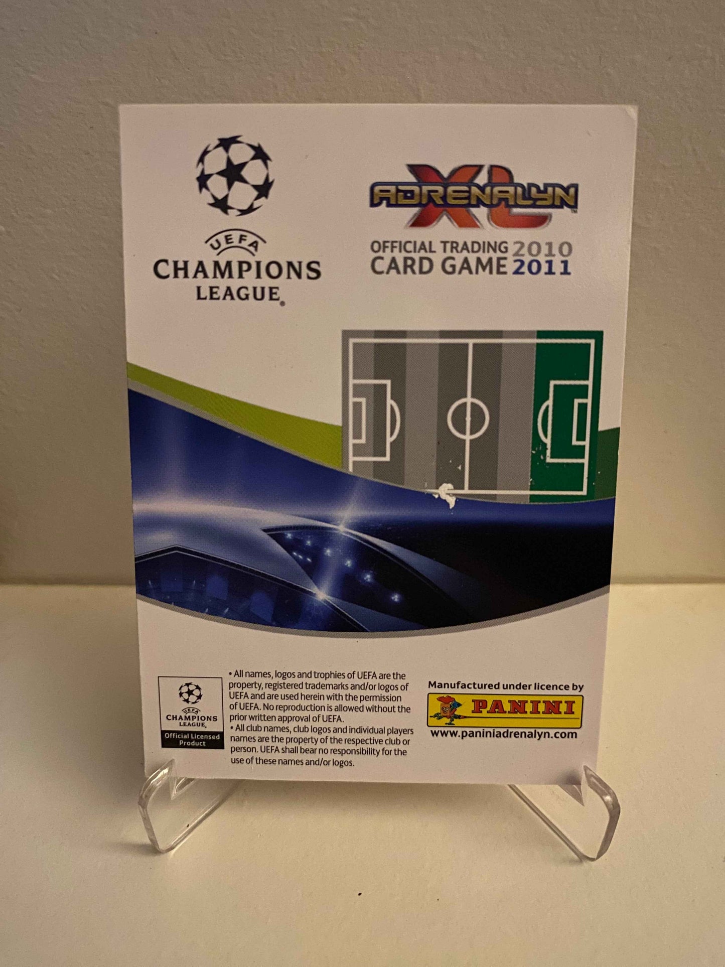 Panini Adrenalyn XL UEFA Champions League 2010-2011 - Benfica Oscar Cardozo