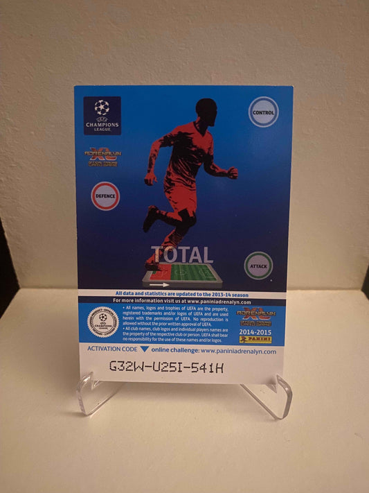 Fodbold kort Panini Adrenalyn XL UEFA Champions League 2014/2015 - Atletico Madrid Juanfran - Pokedexet