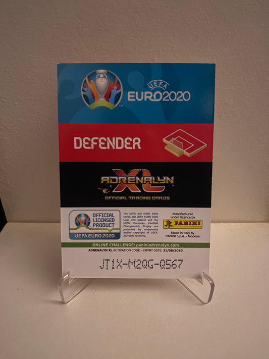 Fodbold kort Panini Adrenalyn XL UEFA EURO 2020 - Danmark Andreas Christensen - Pokedexet