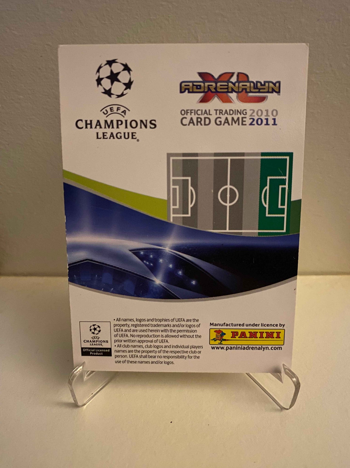 Fodbold kort Panini Adrenalyn XL UEFA Champions League 2010-2011 - Bursaspor Sercan Yildirim - Pokedexet