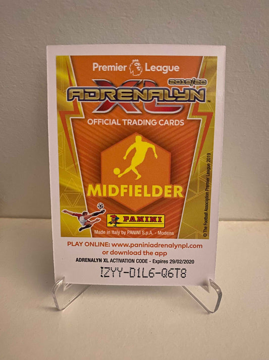 Fodbold kort Panini Adrenalyn XL Premier League 2019/2020 - Manchester City Riyad Mahrez - Pokedexet