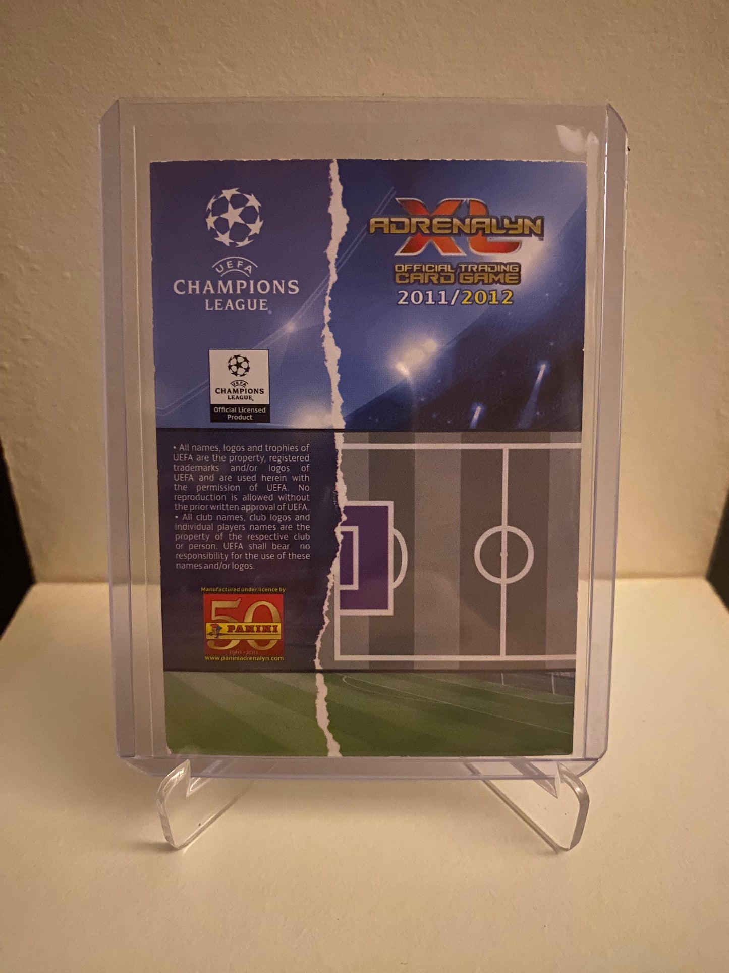 Panini Adrenalyn XL UEFA Champions League 2011/2012 - Inter Julio Cesar Holofoil - Pokedexet