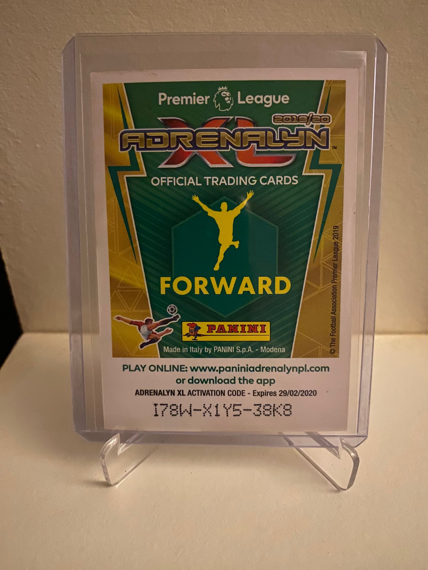 Panini Adrenalyn XL Premier League 2019/2020 - Manchester City Raheem Sterling Holofoil - Pokedexet