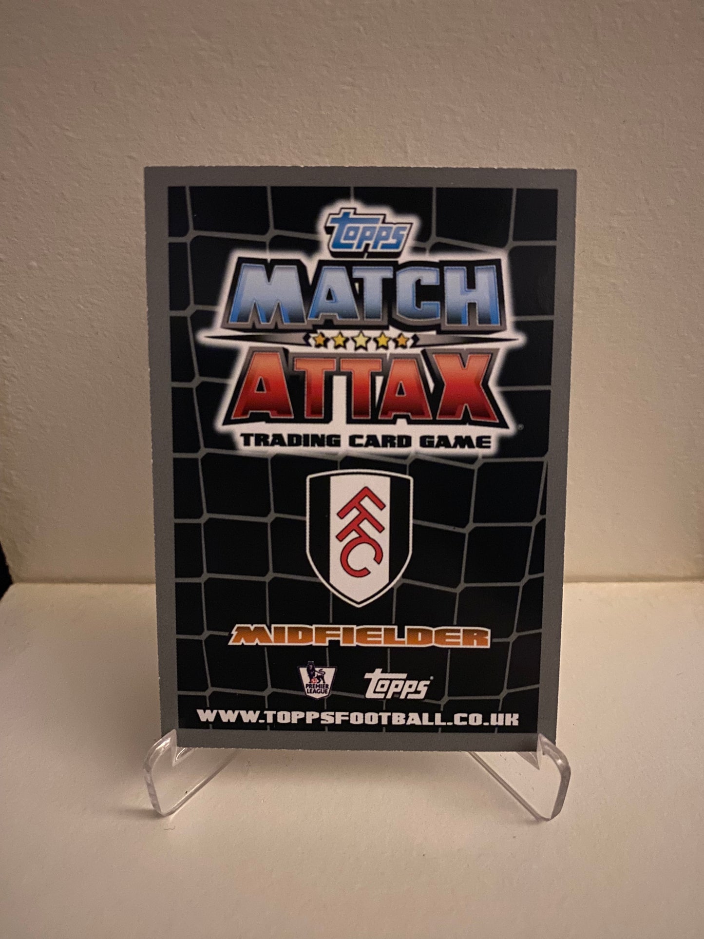 Fodbold kort Topps Match Attax Premier League 2011/2012 - Fulham Damien Duff - Pokedexet