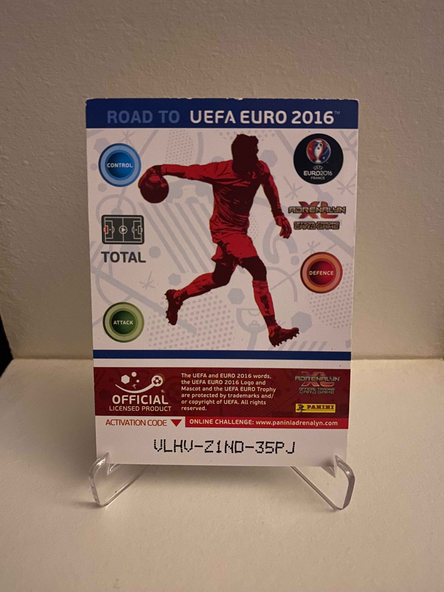 Fodbold kort Panini Road To UEFA EURO 2016 - Sverige Andreas Isaksson - Pokedexet