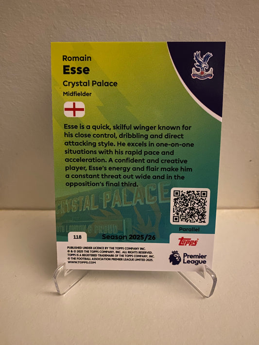 Topps Premier League 2025/2026 - Blue Parallel Romain Esse