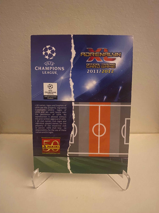 Fodbold kort Panini Adrenalyn XL UEFA Champions League 2011/2012 - Chelsea Michael Essien - Pokedexet