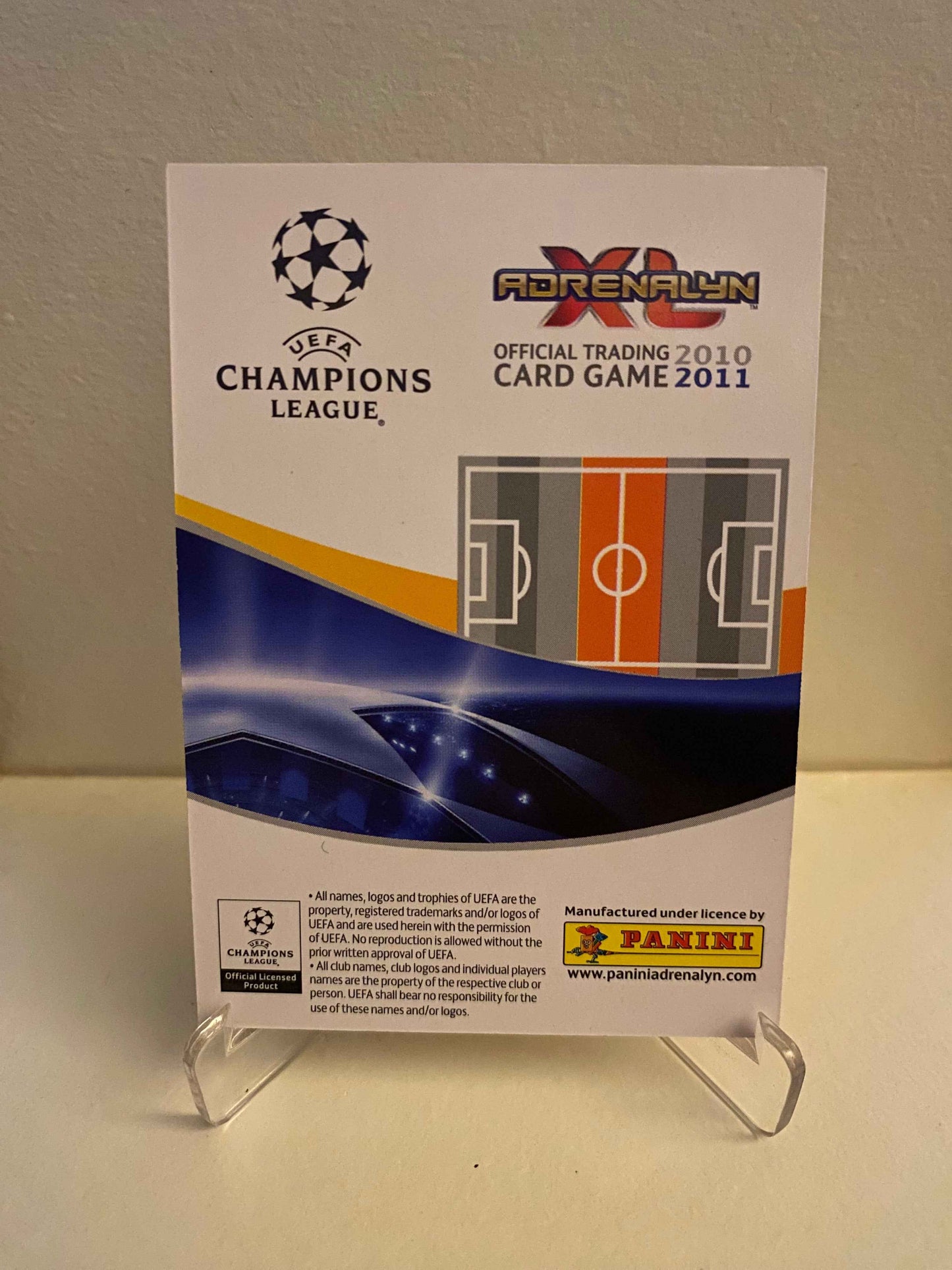 Fodbold kort Panini Adrenalyn XL UEFA Champions League 2010-2011 - FC Barcelona Seydou Keita - Pokedexet