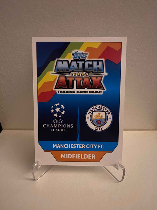 Fodbold kort Topps Match Attax Champions League 2016/2017 - Manchester City Leroy Sane - Pokedexet