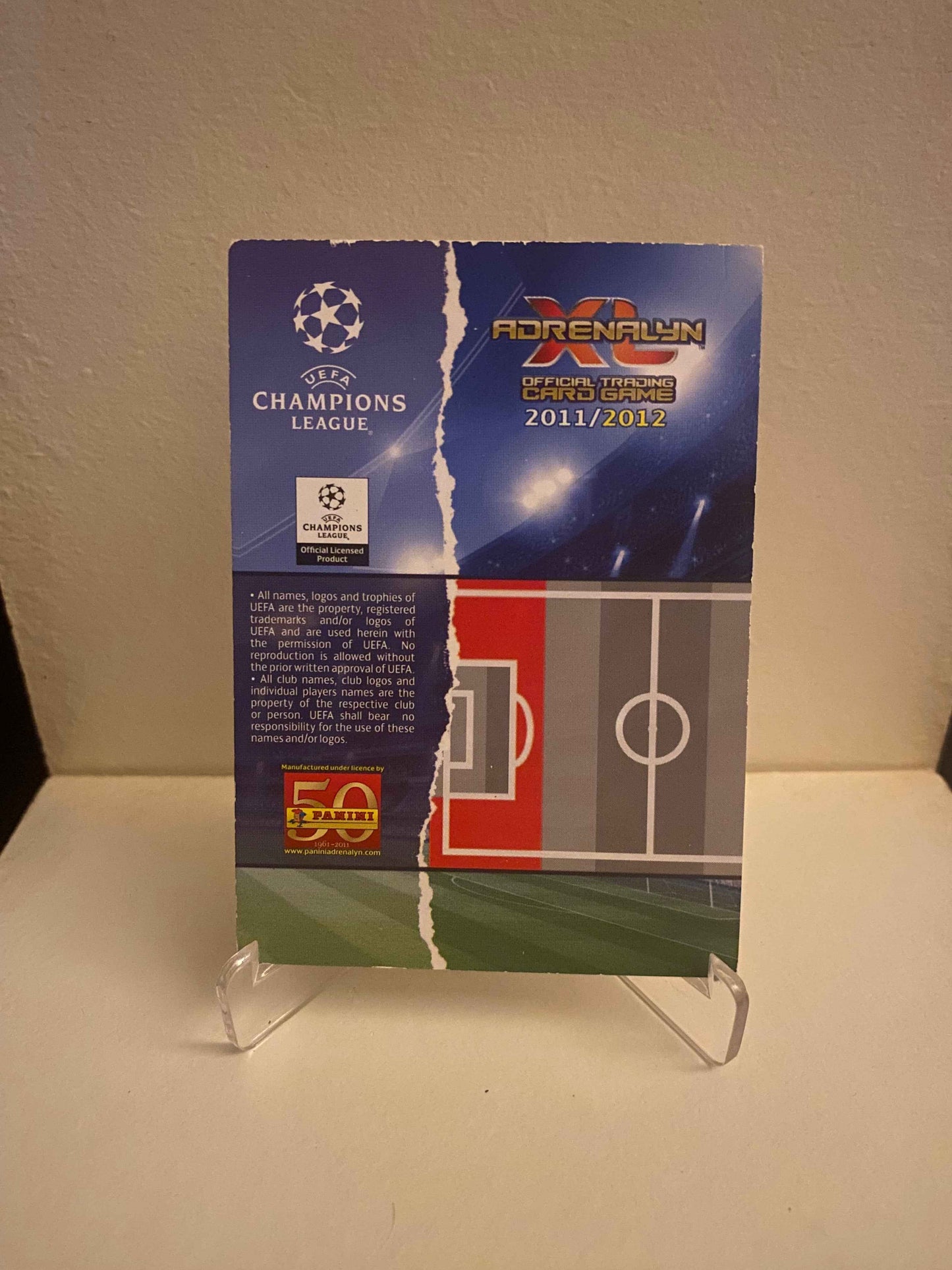 Fodbold kort Panini Adrenalyn XL UEFA Champions League 2011/2012 - Bayer Leverkusen Michal Kadlec - Pokedexet