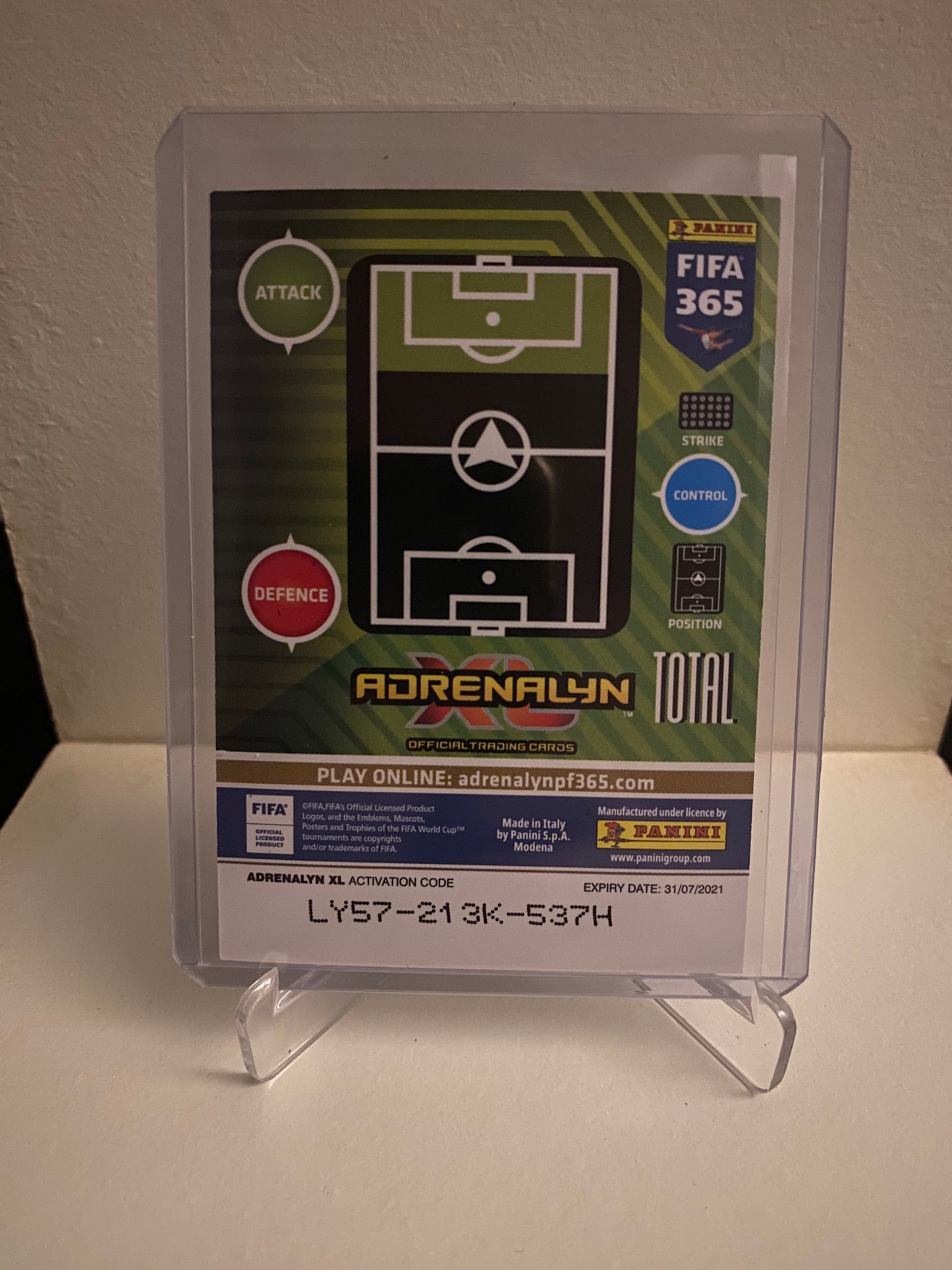 Panini Adrenalyn XL FIFA 365 2021 - Borussia Dortmund Erling Haaland Holofoil - Pokedexet