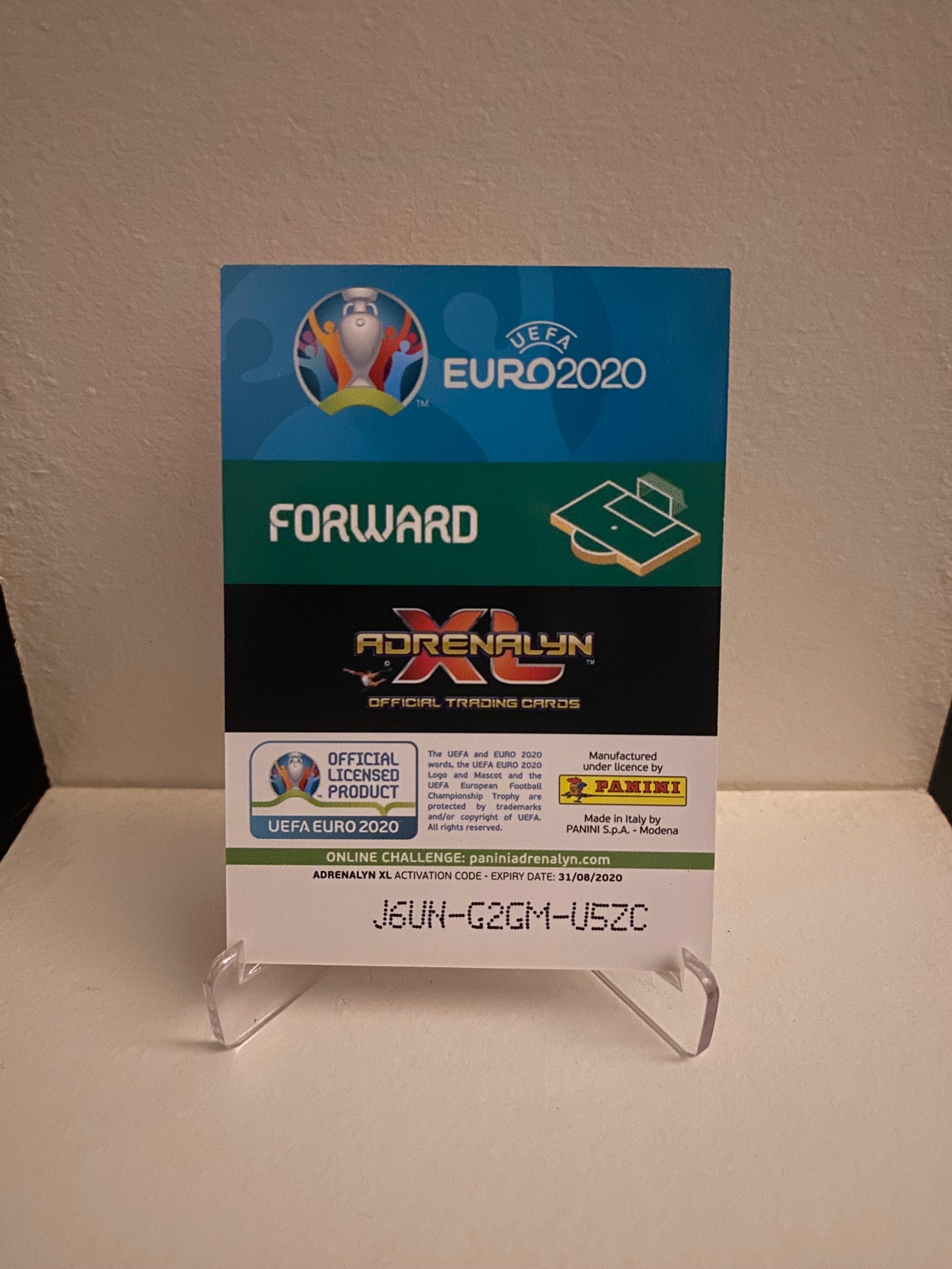 Fodbold kort Panini Adrenalyn XL UEFA EURO 2020 - Belgien Michy Batshuayi - Pokedexet
