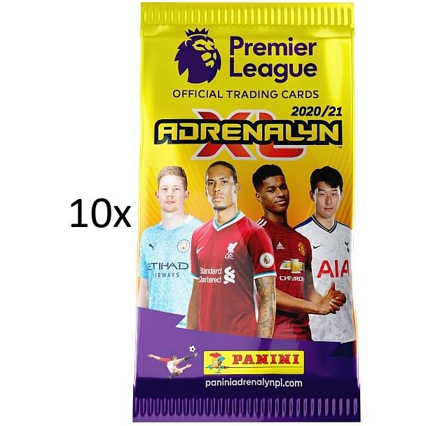 Panini Adrenalyn XL Premier League 2020/2021 Booster Pakker