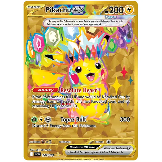 Pokemon Sleeved Booster Pack - Scarlet & Violet Surging Sparks