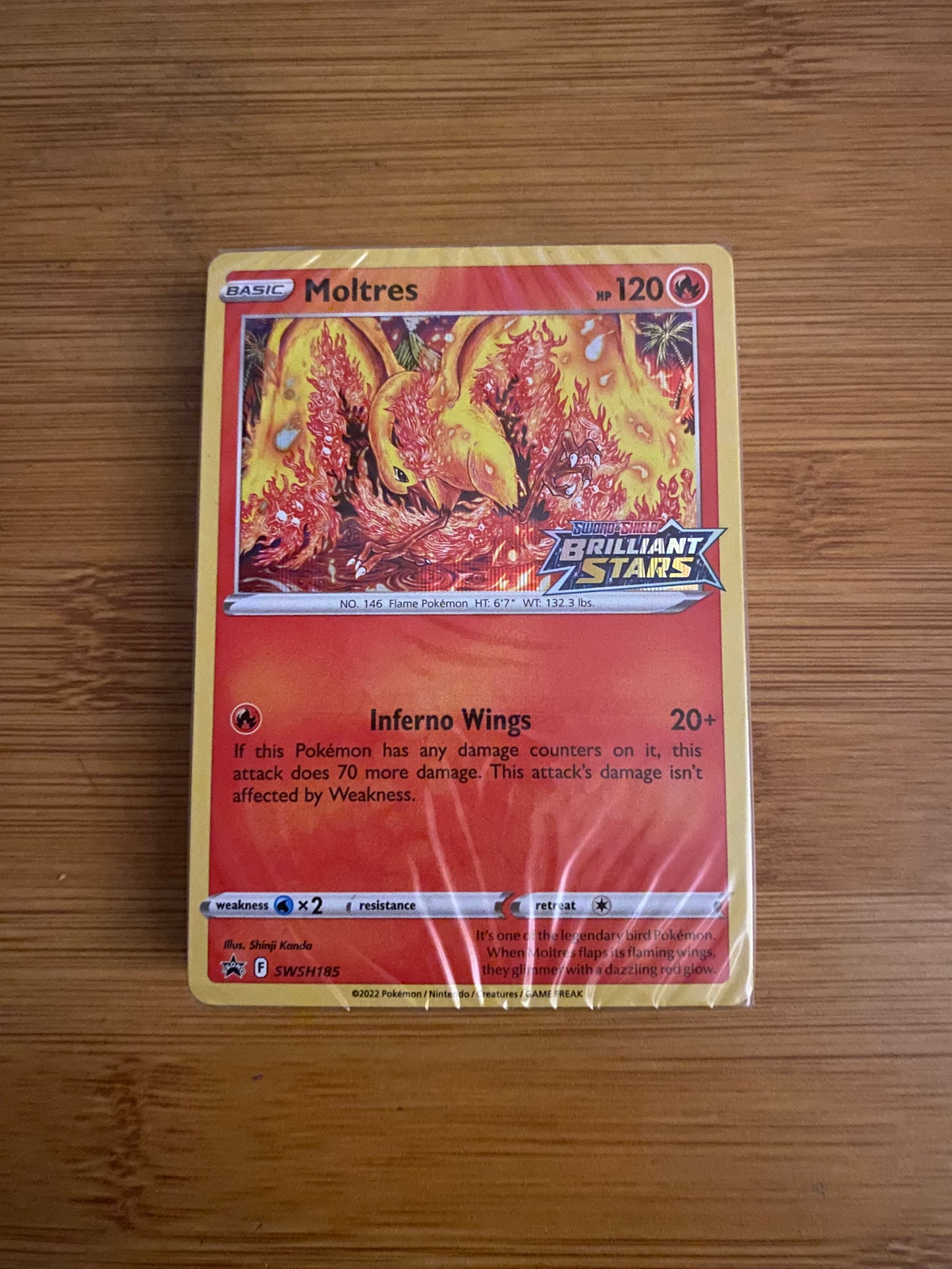 Pokemon TCG Deck Sword & Shield Brilliant Stars - Moltres - Pokedexet