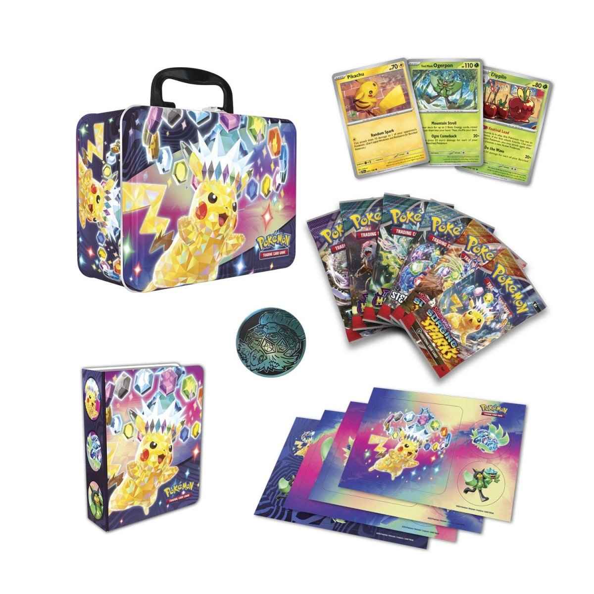 Pokemon Collector´s Treasure Chest Tin 2024 - Pikachu - Pokedexet